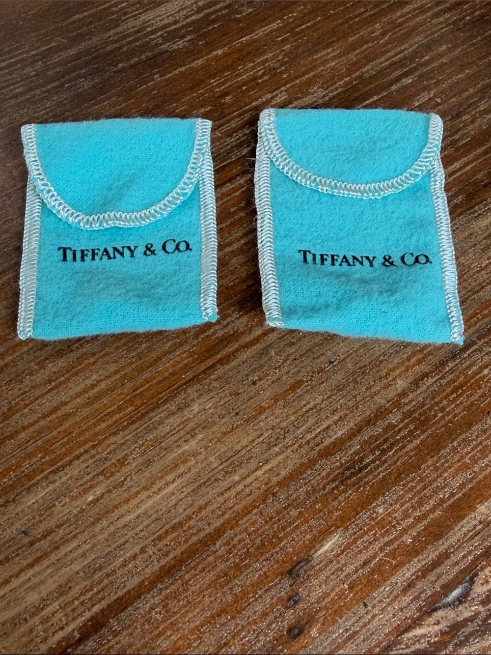 Tiffany & Co. Sterling Silver Textured Round Cufflinks. Excellent condition.
